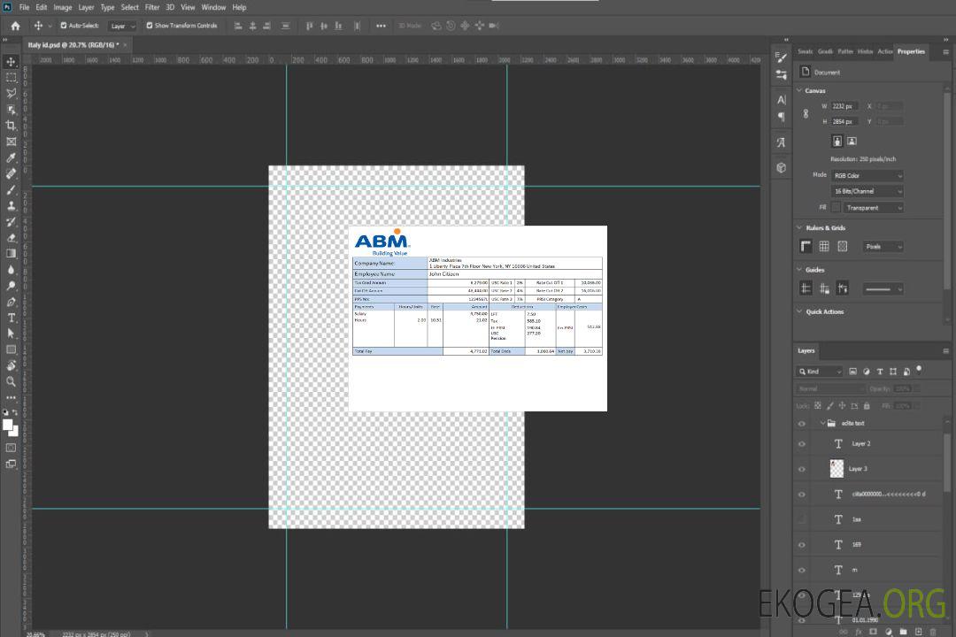 Fiche d'employé d'une entreprise de services aux États-Unis template Fiche d'employé d'une entreprise de services aux États-Unis template
